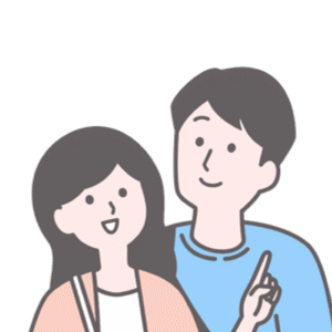 カップルのイラスト
